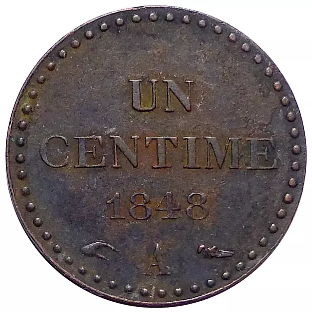 1 Centime DUPRÉ 1848 A