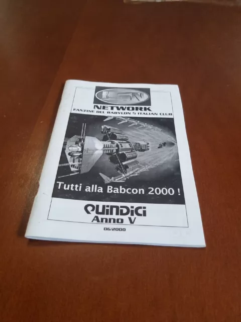 ISN NETWORK fanzine del Babylon 5 italian club n. 15 anno V 06/2000