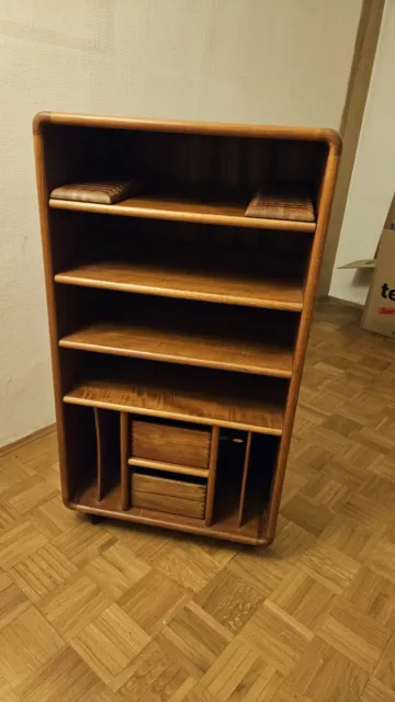 60s TEAK HIGHBOARD | MID CENTURY DANISH CREDENZA | 60er vintage HIFI-Rack