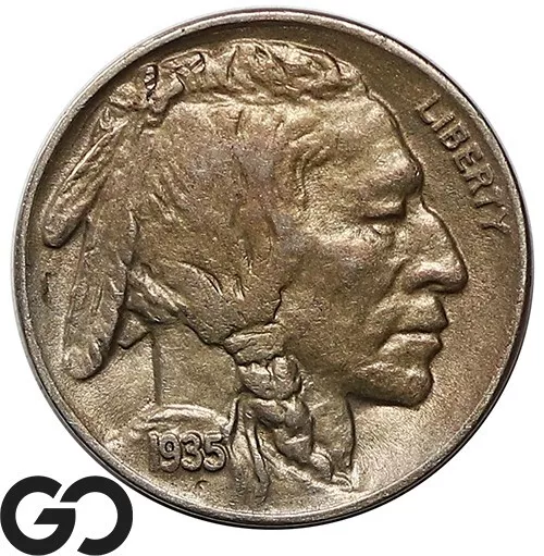 1935-D Buffalo Nickel, Choice BU++