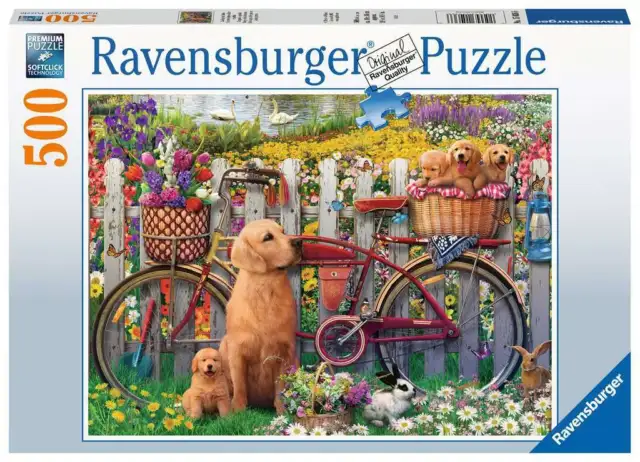 Ravensburger 15036 Puzzle Ausflug ins Grüne 500 Teile Legespiel