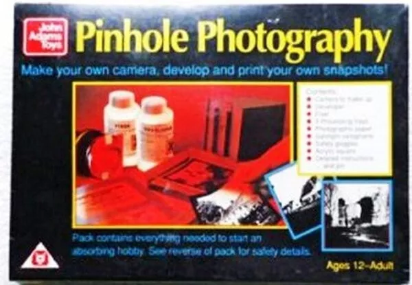 Pinhole Photography Kit by John Adams Toys - New In Box