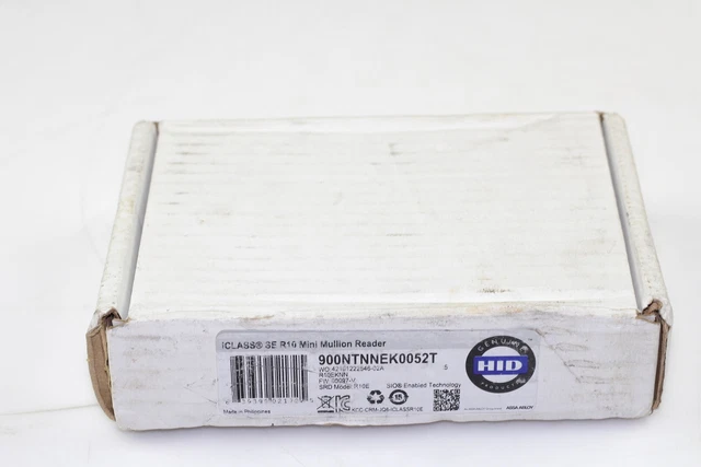 HID Iclass Se R10 Smart Lecteur 900NTNTEK00000-No Montage 90 Jour