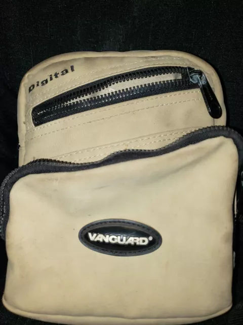 Étui sac pour appareil photo Vanguard numérique avec boucle de ceinture et bandoulière bronzage poche hanche 2