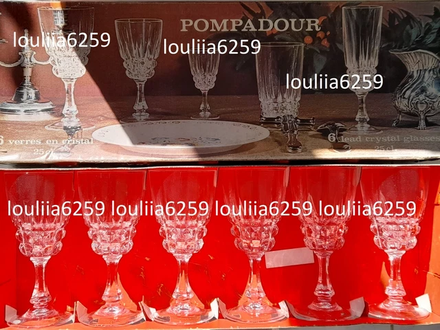 Lot de 6 Verres à Eau Origines 35cl Gris
