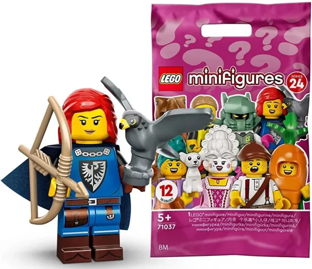 Lego Minifigure Série 24 - 71037  -  La fauconnière