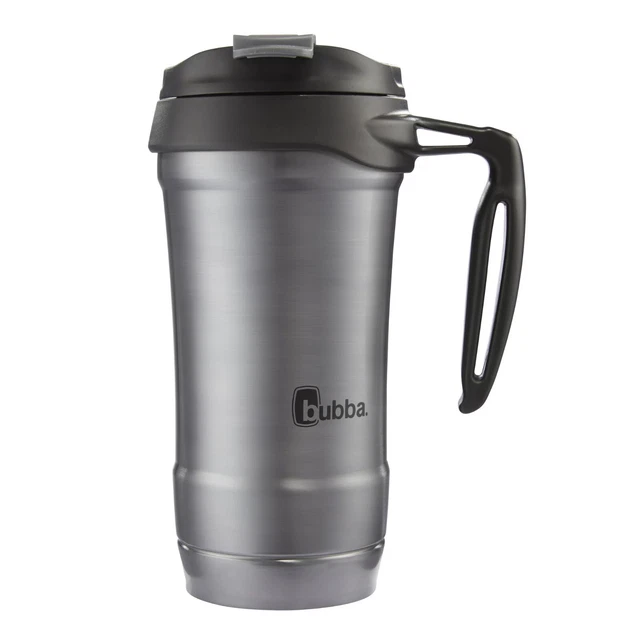 bubba Hero Dual-Wall Vacuum-Insulated Stainless Steel Travel Mug 18 oz. Gunmetal