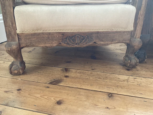 Antique Bergere Suite for restoration 3