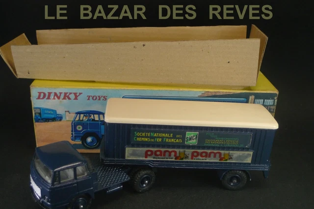 DINKY TOYS FRANCE. UNIC Multibenne et citerne PRIMAGAZ. Ref: 805