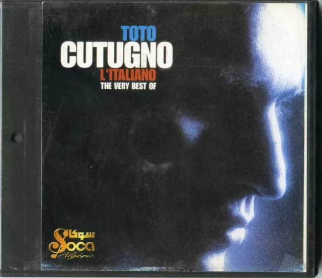 Toto Cutugno "The Very Best Of" Cd Alb Compil  Algeria / Algerie 2005 ++ Rare ++