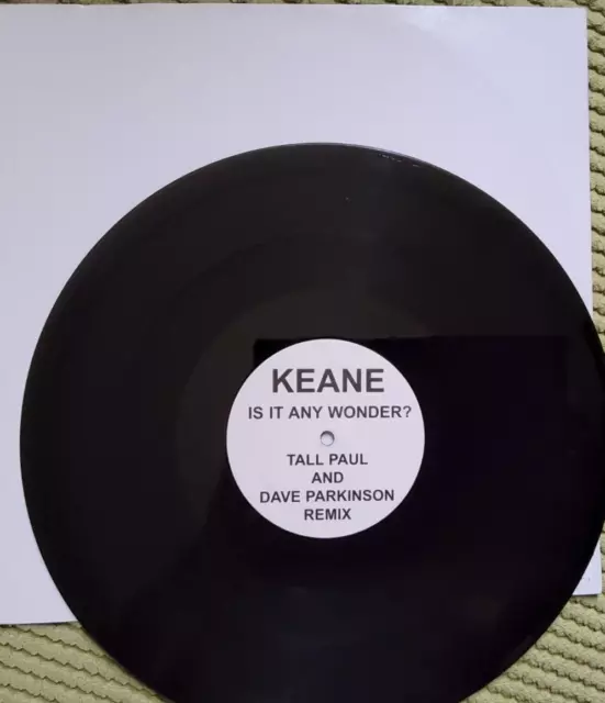 Keane ‎- Is It Any Wonder? 12" promo (Tall Paul Mixes) vinyl record, 2006