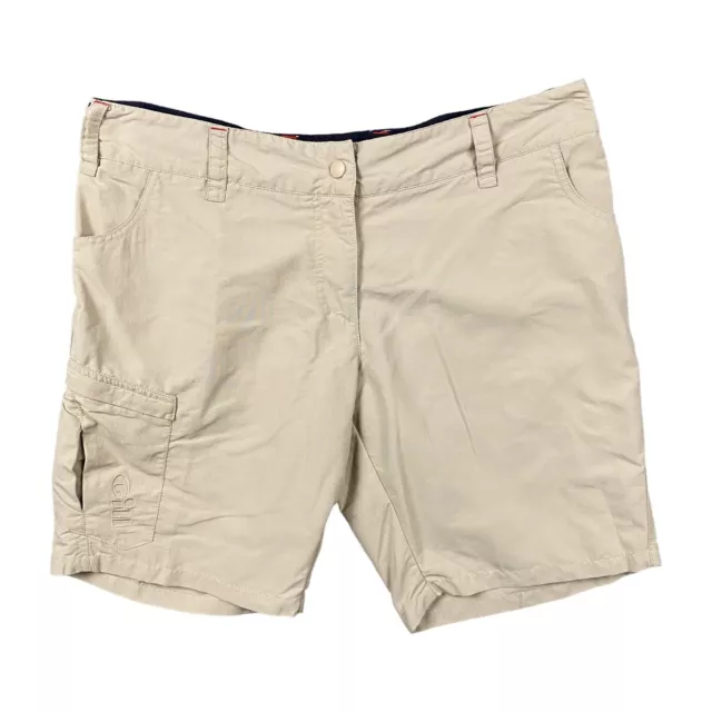 Gill Shorts Women’s Size 10 Beige Dry Sailing Paddleboard 100% Nylon Water Cargo