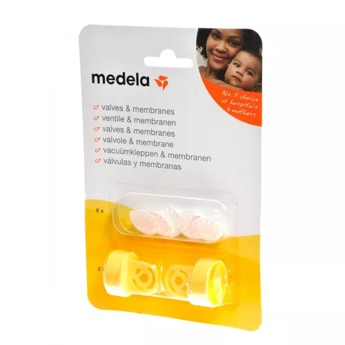 PACK MEDELA 2 VALVULAS Y 6 MEMBRANAS 167550    PcFarmacia