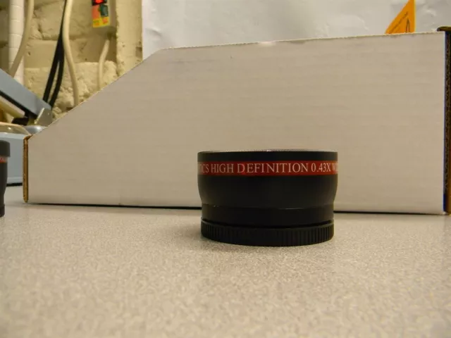 Commander Optics High Definition 0.43X Wide Angle Lens 58mm 3