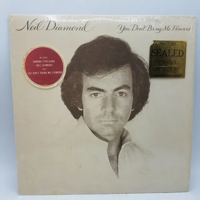 NEIL DIAMOND-YOU DON'T Bring Me Flowers - 1978 vinyle Columbia FC35625 ...
