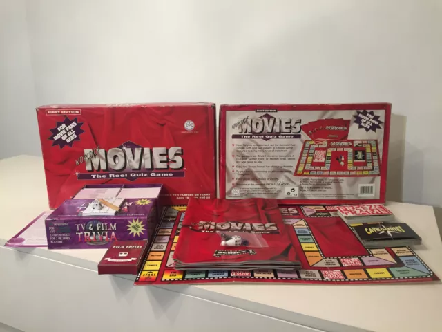 World of Movies the Reel Quiz Game.(1993) RARE & TV & Film Trivia (2004) Bundle