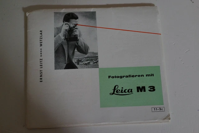 “Leica M” Book 70 Years Vintage Manuals & Guides, Vintage Movie & Photography