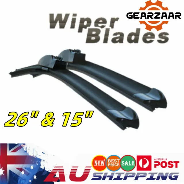 2* Front Wiper Blades For Holden Commodore Berlina Windscreen VE VF Sedan Egddnr