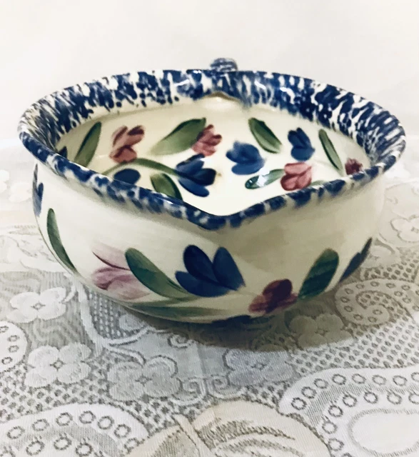 Majolica Studio Pottery Bowl Signed Reneé Dated ‘1993 - Italian Look 3
