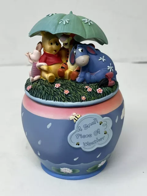 Disney Pooh Piece Of Weather   Working Music Box by Ardleigh Elliot  1st Issue