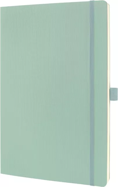 SIGEL CO334 Premium Notizbuch kariert A4 grün nachhaltiges Papier NEU