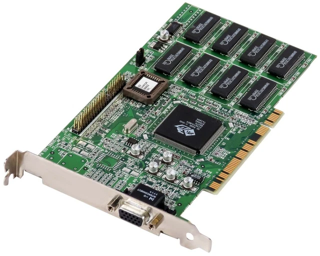 CARTE GRAPHIQUE ATI 3D RAGE IIC AGP 8MB, PN 109-52800-01, fonctionne EUR 15,00 - FR