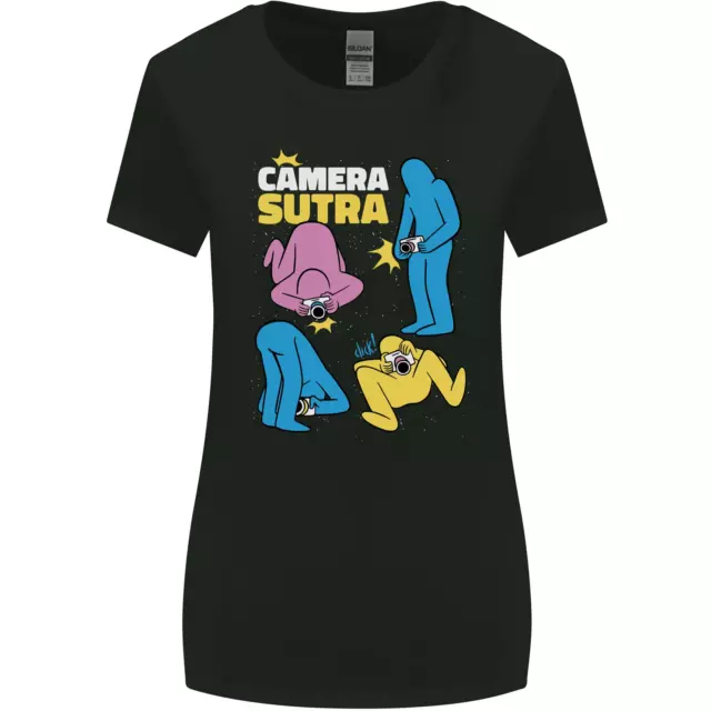 T-shirt donna taglio più largo The Camera Sutra Funny Photographer