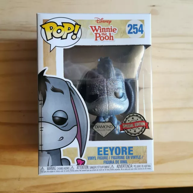 Funko Pop Disney Winnie The Pooh Eeyore Bourriquet Diamond Special Edition 254