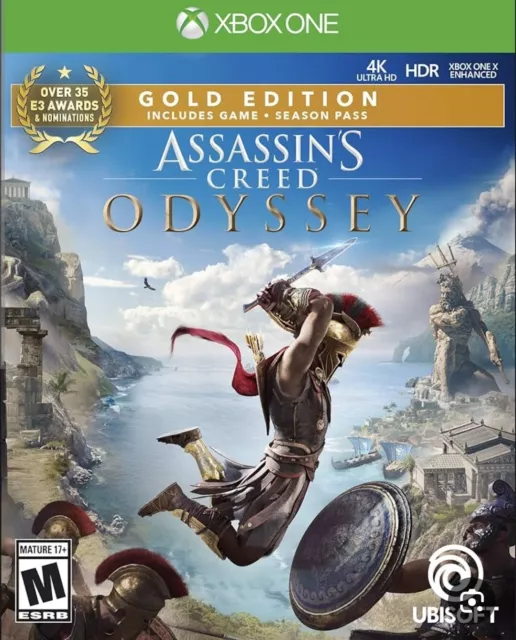 Assassin's Creed Odyssey GOLD EDITION Xbox One Series S|X Key VPN No Disc