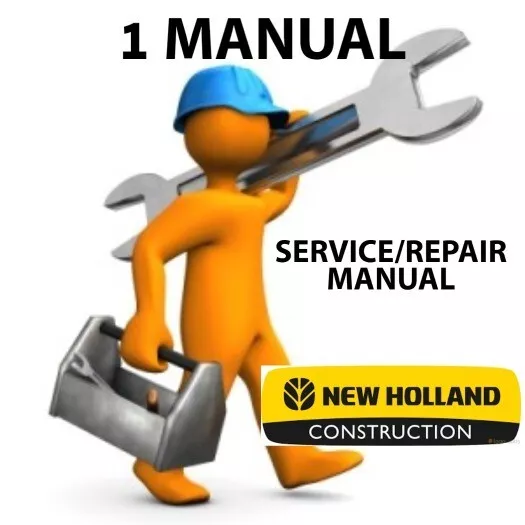 New Holland Lx485 Skid Steer Loader Manual Service Repair Shop Pdf Usb