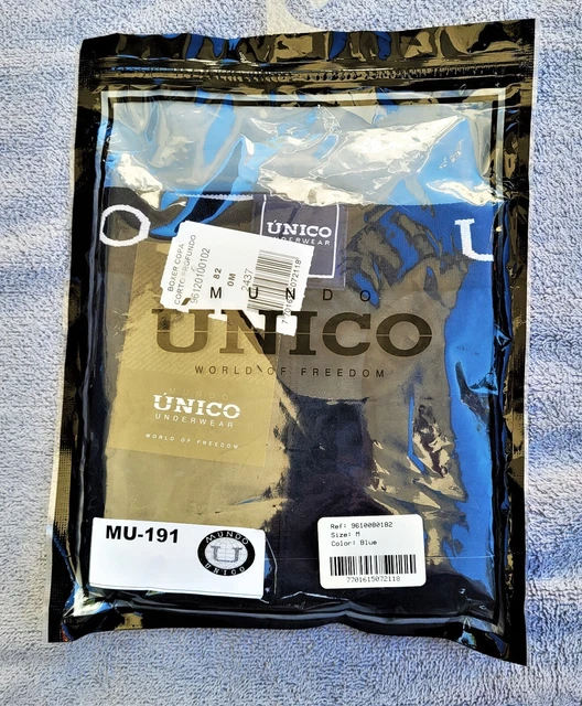 NOS vintage circa 2017 MUNDO UNICO Intenso Classic Trunk MEDIUM Blue MU-191 Papi