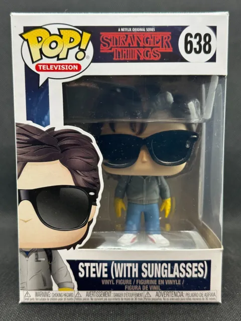 Funko Pop Steve with Sunglasses 638 Stranger Things Television Vinyl Figure READ