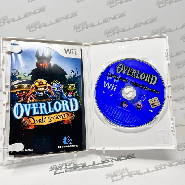 Overlord Dark Legend Wii Nintendo Codemasters PAL/UK in scatola con manuale 3