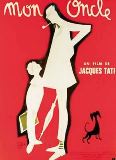 Mon Oncle - Jacques TATI - 68,5x101,5cm - AFFICHE Envoi roulé