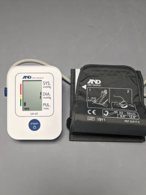AND Medical Netherlands Blood Pressure Monitor Home Diagnosis NHS UA611