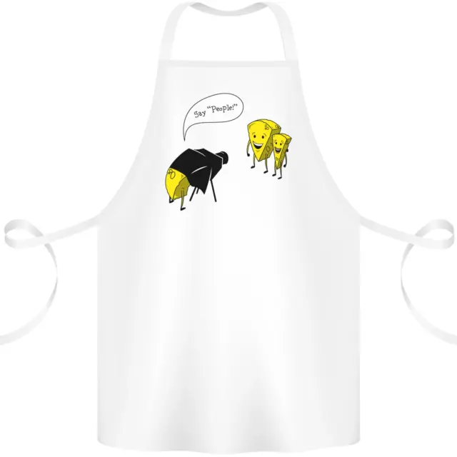 Say People Funny Photography Photographer Cotton Apron 100% Organic