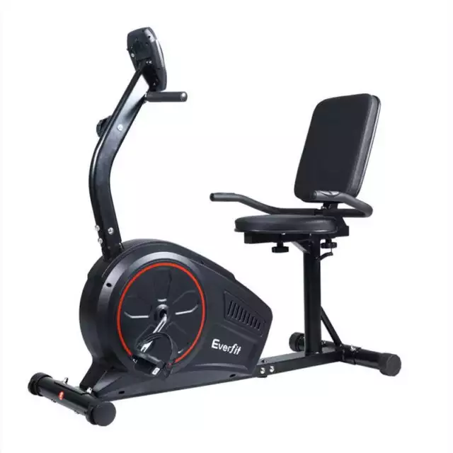 Everfit Magnetic Recumbent Exercise Bike Fitness Trainer Home Gym Equipment B...