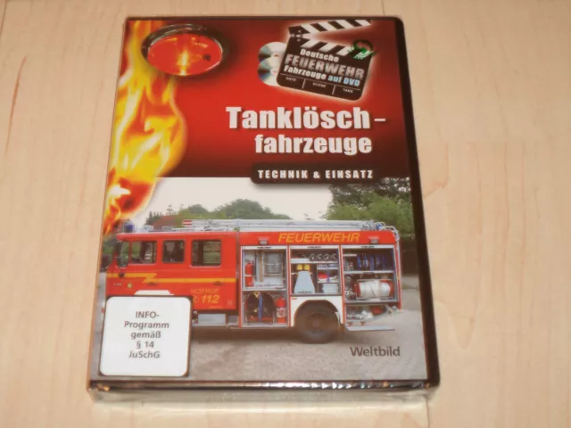 Weltbild - Feuerwehr Sammleredition " Tanklöschfahrzeuge " 2 DVDs OVP! # 1
