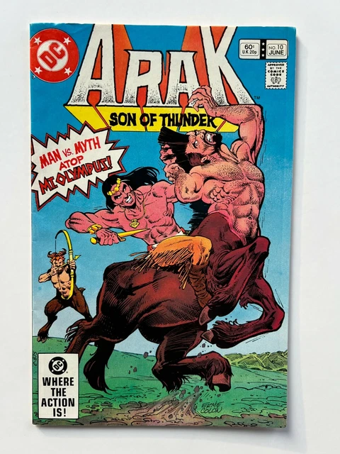 Arak Son of Thunder #10 (DC Comics, 1982) FN/VF