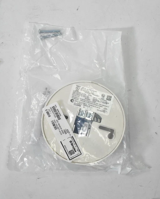 SIMPLEX SSD SMOKE Heat Sensor Base TrueAlarm Mounting White 0677197CN ...