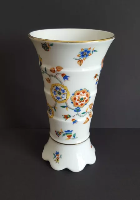 Seltene Art Deco Porzellanvase der Firma Ullersricht Weiden um 1920