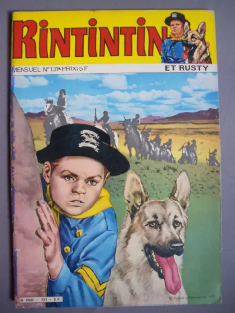 ► Rintintin Et Rusty N°131 - Les Robinsons De L'espace  - Janvier 1981  - Tbe