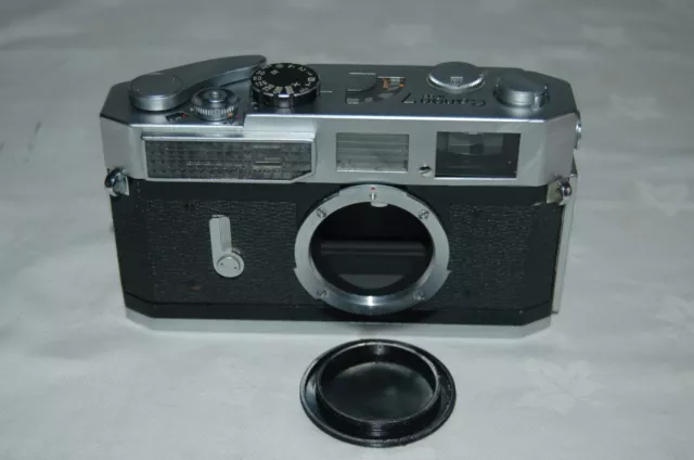 Canon-7 Vintage 1965 Japanese Rangefinder Camera. Serviced. No. 907985. UK Sale