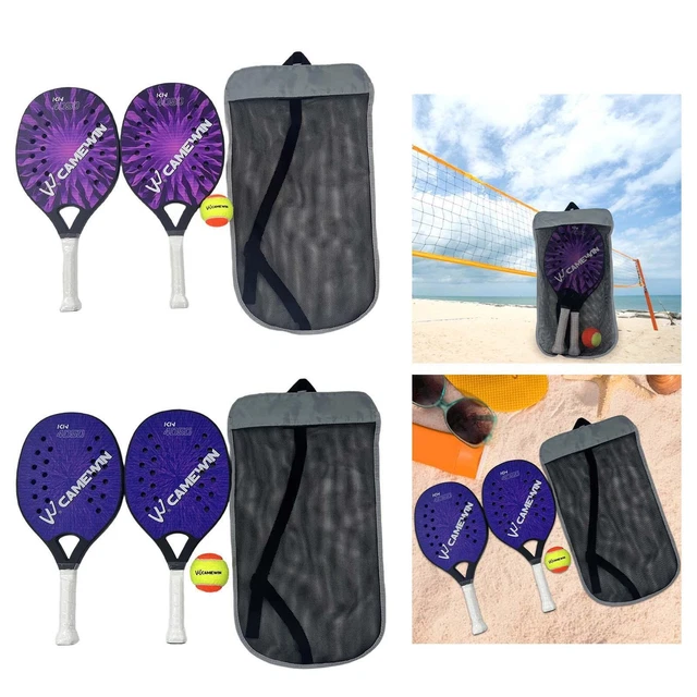 Camewin 3K raquette de Tennis de plage entièrement en