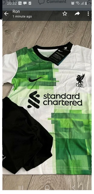Liverpool Away Football Shirt Childrens