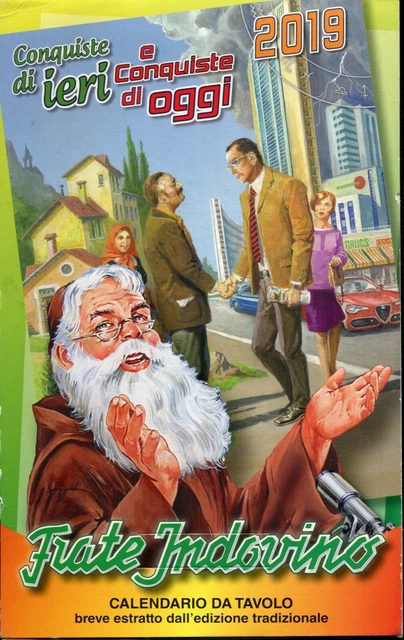 Frate Indovino 2019-Calendario Da Tavolo
