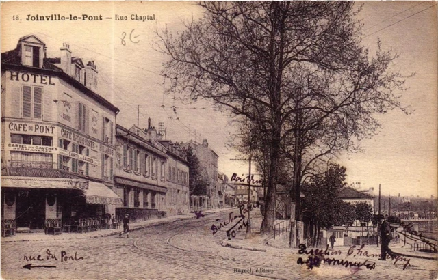 CPA JOINVILLE-le-BRIDGE Rue Chaptal (600016)