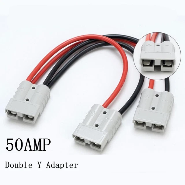 Double Y Adapter 10AWG/12AWG Automotive Cable Double Y Adapter Brand New