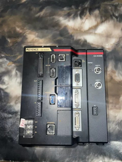 Keyence CV-X402F Machine Vision Controller CA-DC50E