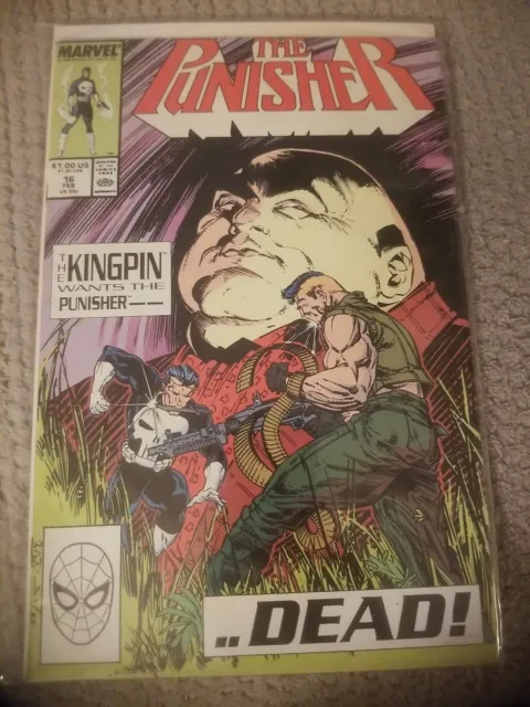 The Punisher Issue 16 Marvel Comic Book